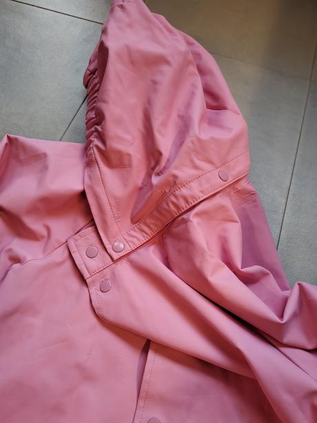 Ružová nepremokavá tenká bunda, 122