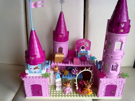 Lego duplo zámok+zoo 5kg lega, 