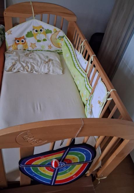 Detska postielka, šírka (cm): 60,dĺžka (cm): 120