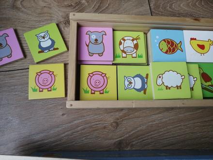 Drevené memory pexeso la petite 40 ks rezerve,