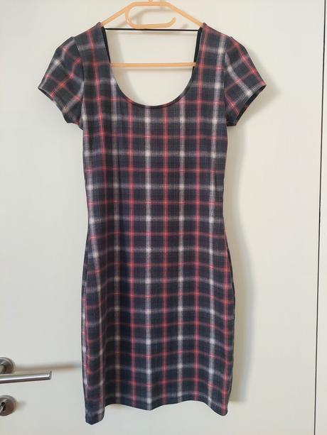 Mini-saty kockovane pull&bear, velkost s, pull&bear,s