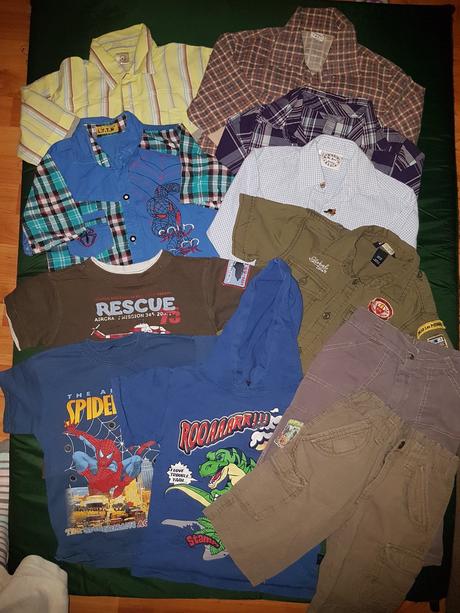 Balík oblečenia 110/116, 104–116