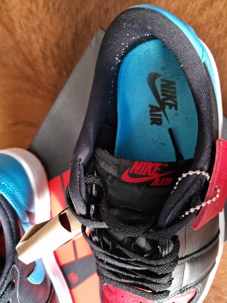 Nike air jordan 1 retro low og eu 40.5 black / pow, nike,40