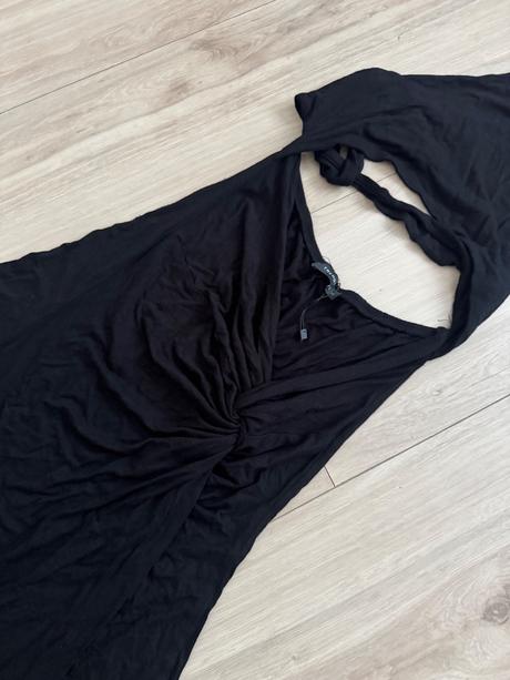 Čierne letne šatky, xs