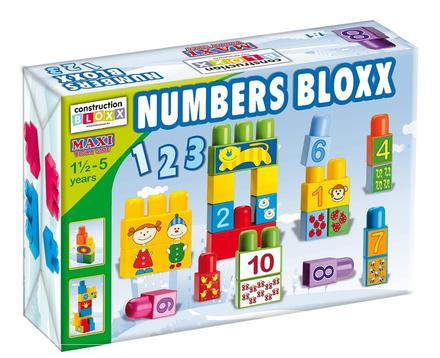 Maxi bloks stavebnica 34ks učím sa,