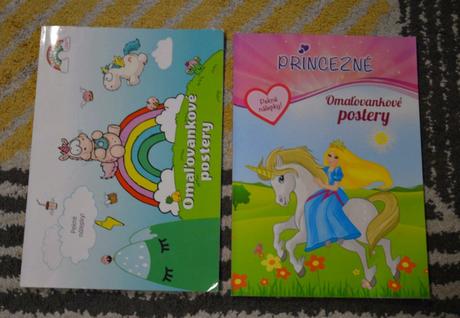 Omaľovánkové postery 2+1,