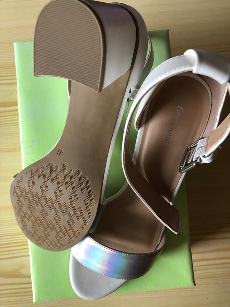 Kremove sandalky 41, graceland,41