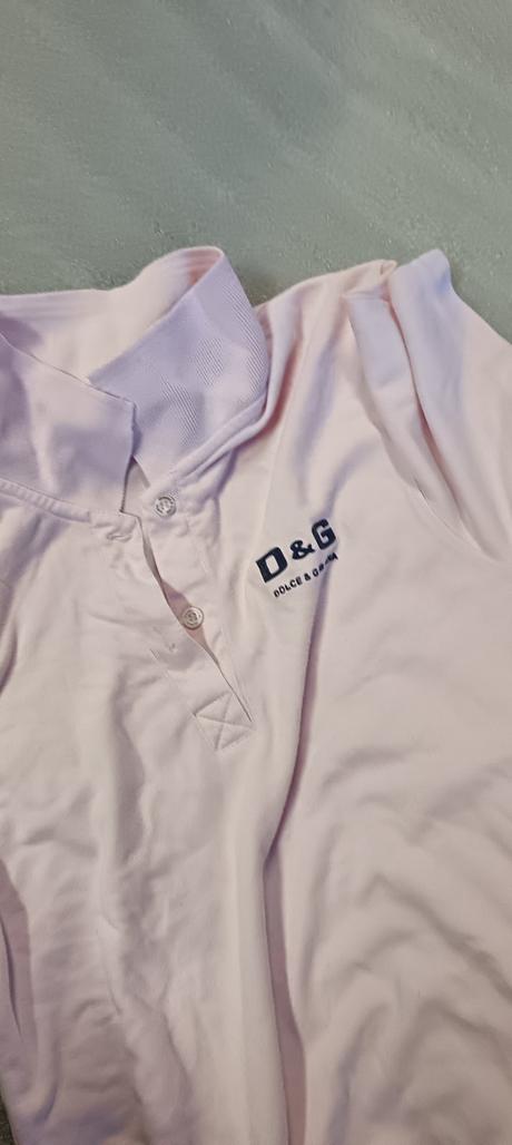 Ružové tričko dolce gabbana, l