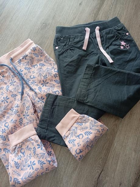 Zateplené nohavice plus tepláky, dopodopo,98