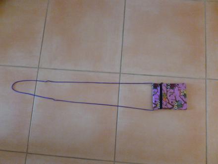 Taštička na preukážku (fialová), 