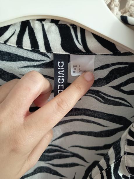 Kratšia oversize košeľa, h&m,m