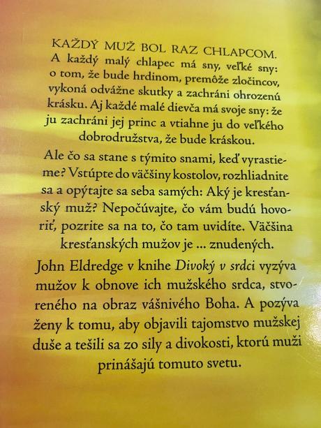 Divoký v srdci objavovanie tajomstva duše muža jo,