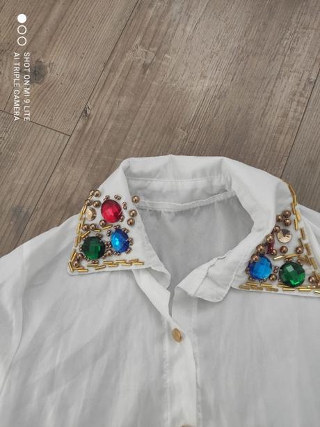 Blúzka s kamienkami, s