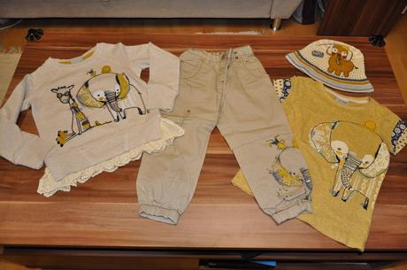 Safari sloníkový komplet, next,116