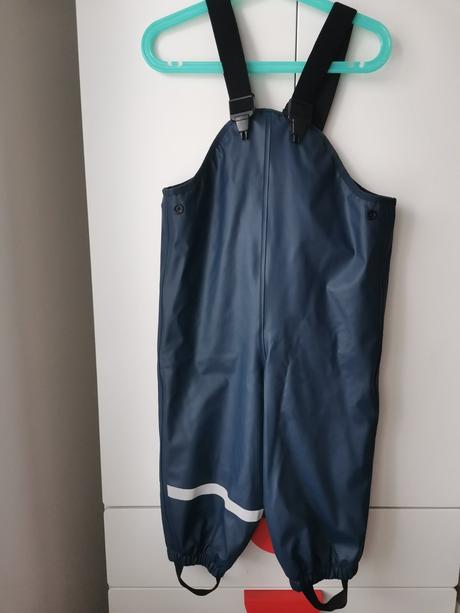 Nepremokavé nohavice zateplene, h&m,92