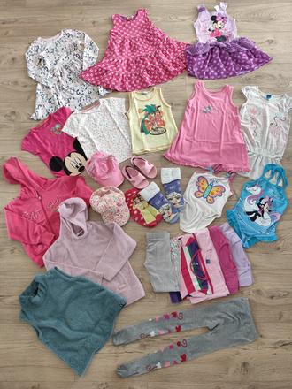 Balík oblečenia pre dievčatko veľ. 116/122, 104–116