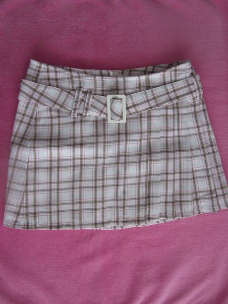 Károvaná suknička pre parádnicu - takmer nenosená, h&m,134