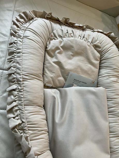 Hniezdo pre bábätko + perinka a vankúš - viac fari, šírka (cm): 50,dĺžka (cm): 80