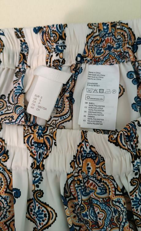 Letná sukňa, h&m,s