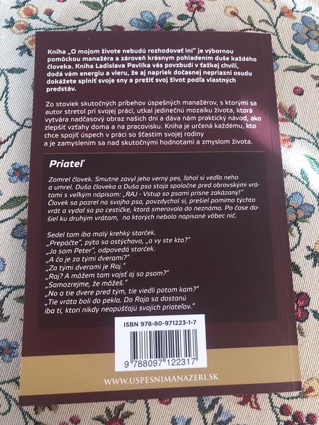 L. pavlík - o mojom živote nebudú rozhodovať iní,