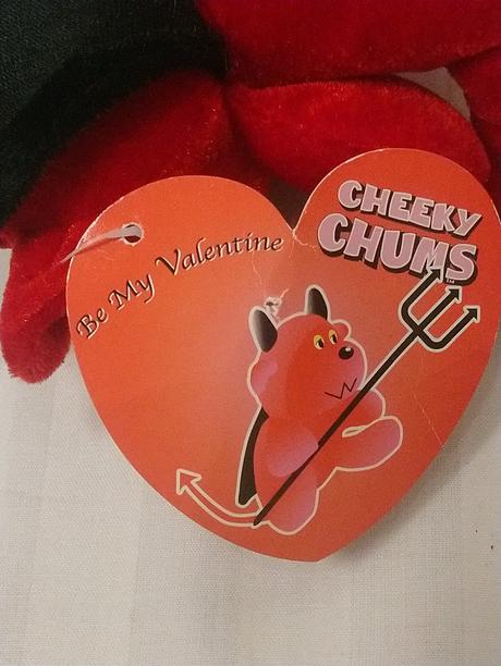 Valentínsky darček pre dospelých, plyšový čertík, 