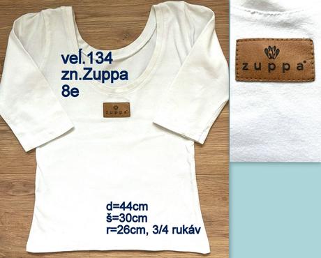 Dievčenské tričko veĺ.134, zn.zuppa, 134