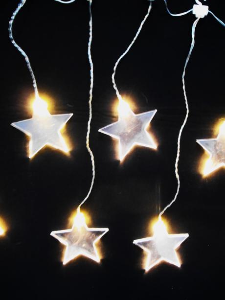 Vianočné osvetlenie na okno, 