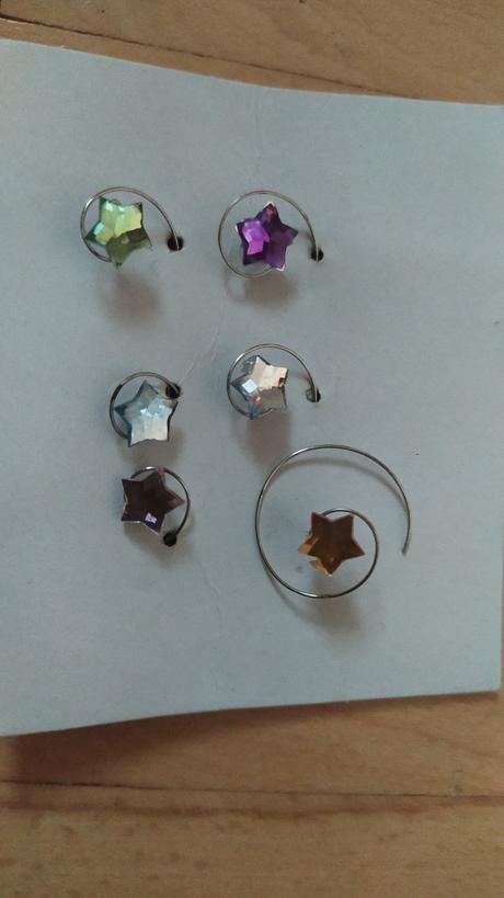 Sponky v tvare hviezdičiek do vlasov, oriflame