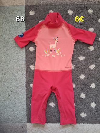 Uv overal na kupanie 68, decathlon,68