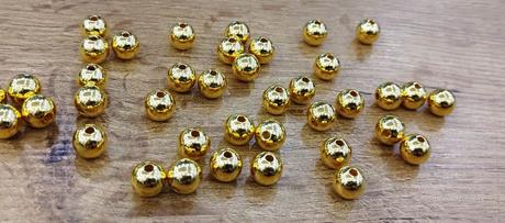 Korálky zlaté 6,8,10 mm, 