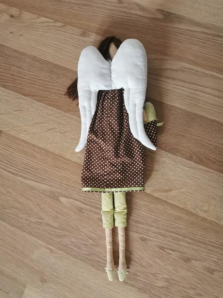 Látková bábika-anjel, 