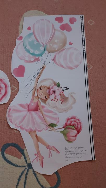 Kvalitne nalepky na stenu - baletky, 