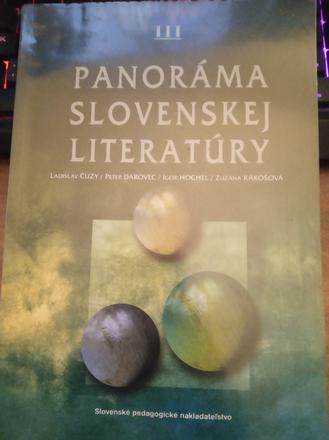 Panoráma slovenskej literatúry iii., 