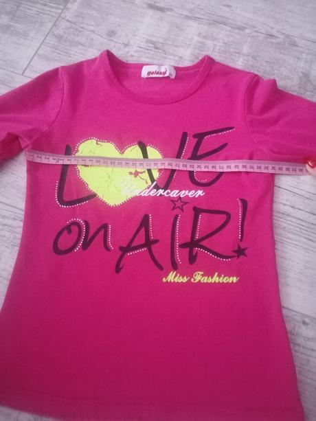 Tričko ružové 134, 134
