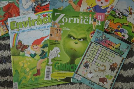 Časopisy maxík, zornička, primáček 7ks,