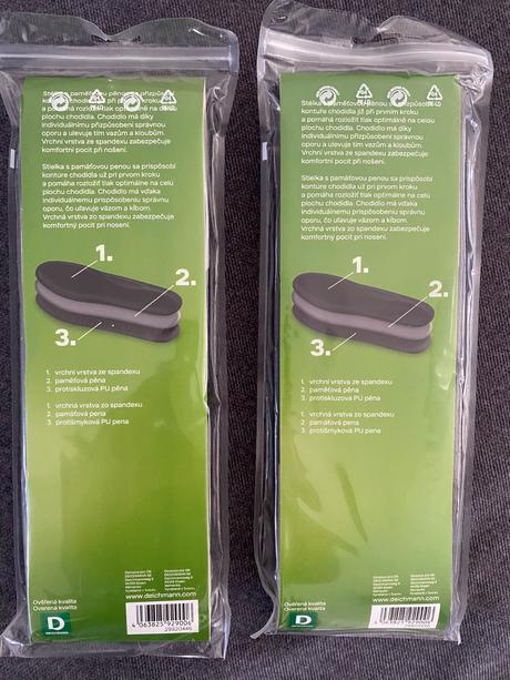 Vložky do topánok, deichmann,43 / 44