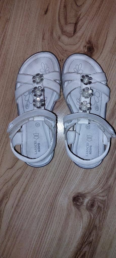 Kožené lasocki sandálky, lasocki,30