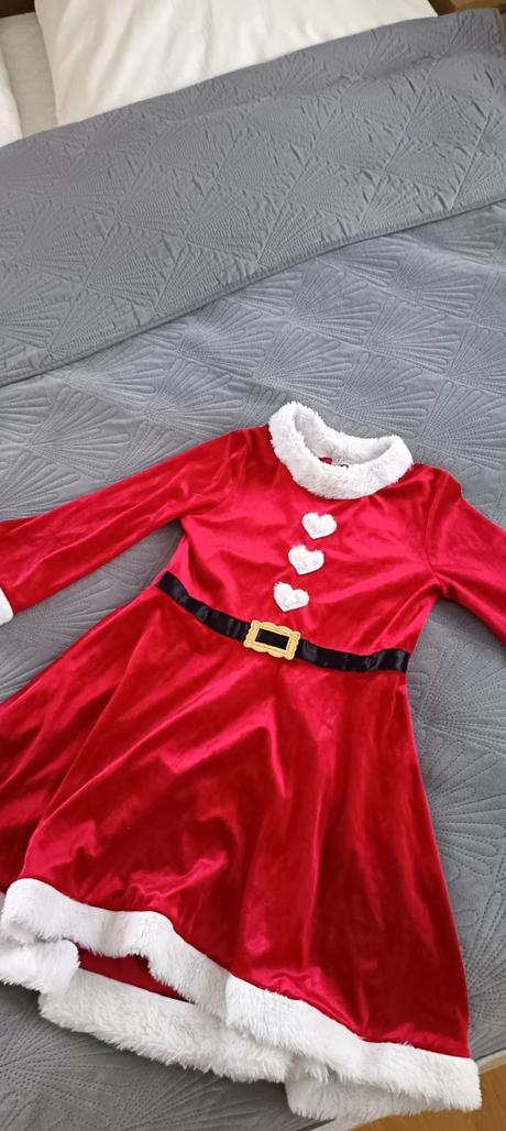 Krásne vianočné šaty, h&m,128
