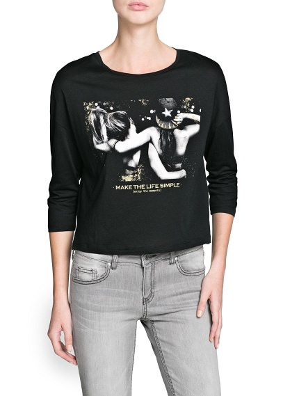 Cropp tričko mango v. m, mango,m