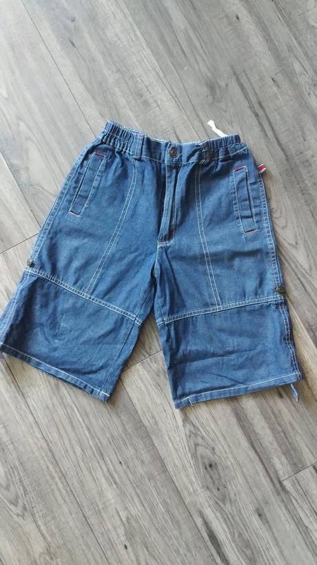 Kraťasy bavlna, denim,128