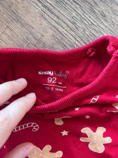 Pyžamo vianočné, sinsay,92