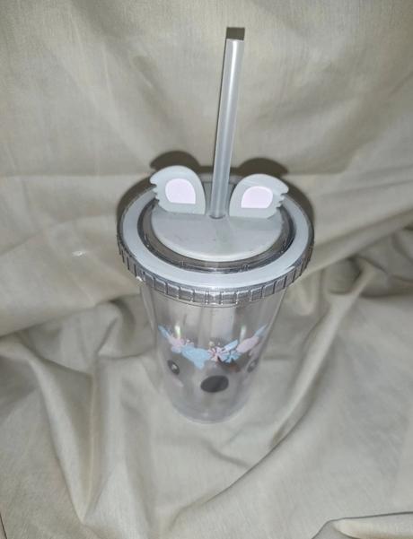 Detský dievčenský pohár so slamkou, 