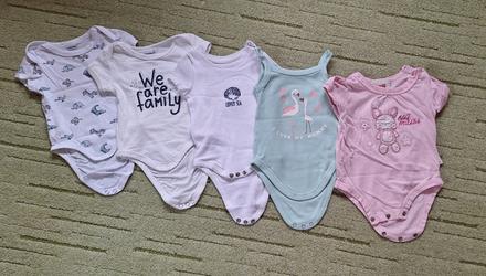 Set body krátky rukav, 62