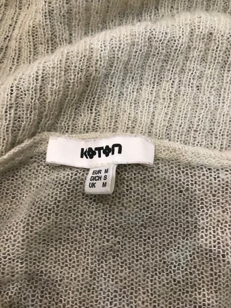 Kardigan sveterik koton, m
