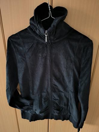 Čierna mikina, miss fiori,38