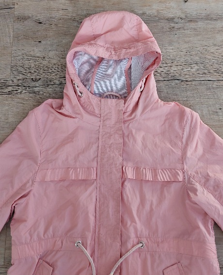 Ružová prechodná vetrovka, 140