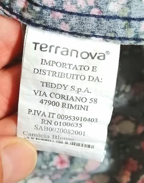Dámska bavlnená košeľa, veľ. m, zn. terranova, terranova,m