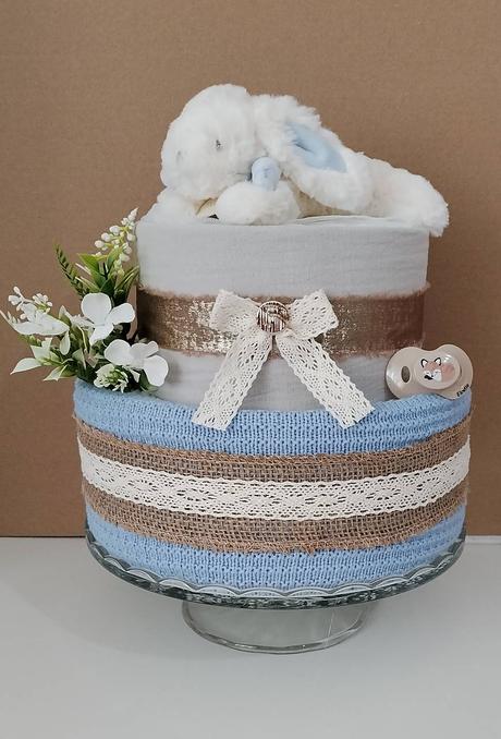 Plienková torta pre chlapčeka little bunny,