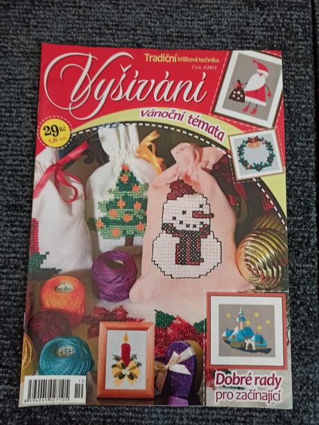 Časopis vyšívanie,