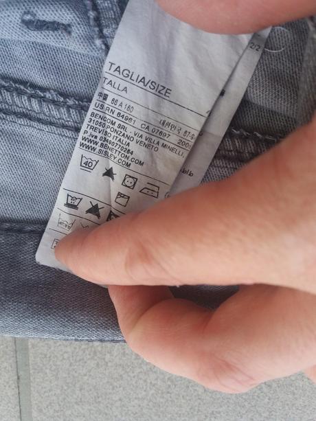 Dámské nohavice benetton č.30, benetton,30